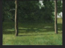 sans titre, huile sur bois,14,5 X 19,5 cm, 2017