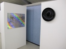 Vue de l'exposition: Jean Luc Moerman et Ann Veronica Janssens