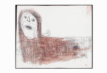 Sans titre, technique mixte sur papier, 35,7 x 42,3 cm, 2010