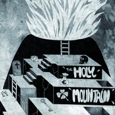 The holy mountain, fusain et mine de plomb, 52 x 39 cm, 2014