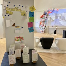 Vue d'exposition Agir ensemble, vivre mieux avec moins